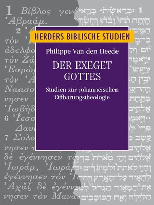 cover image of Der Exeget Gottes